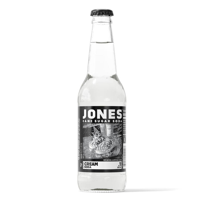 Jones Soda Cane Sugar Cream Soda 12oz 12-Pack Wholesale