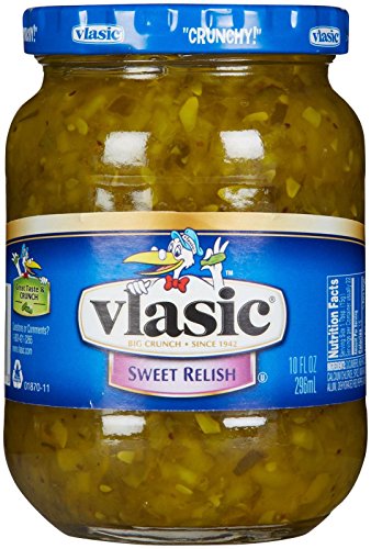 Vlasic Pickle Relish, Sweet, 10 oz Jar