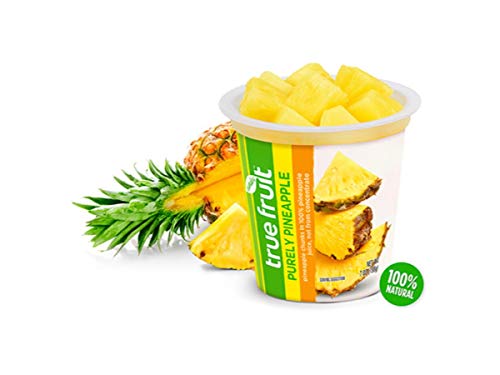 Sundia True Fruit Purely Pineapple with Lid, 7 Ounce Cup