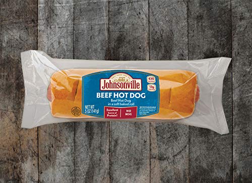 Johnsonville Beef Hotdogs in Soft Baked Rolls 5-Ounce 10-Pack Wholesale
