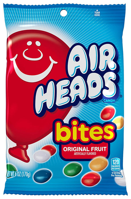 Airhead Bites Peg Bag 6 oz Single Bag