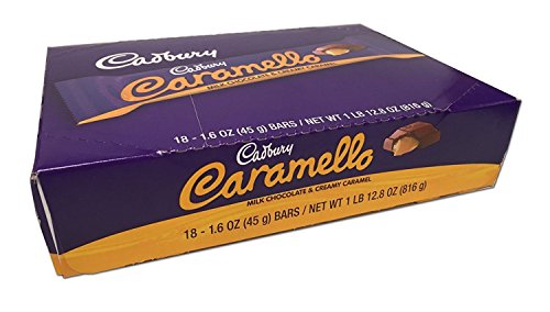 Cadbury Caramello 1.6oz Candy Bars - 18ct