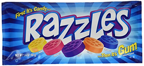 Original Razzles Gum Candies 24 pk.