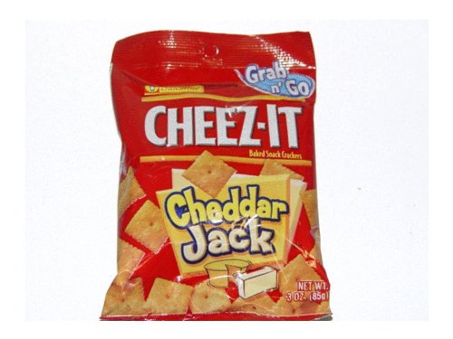 Cheez-it Cheddar Jack Baked Snack Crackers 3oz ()