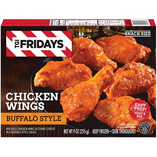 TGI Fridays Buffalo Style Chicken Wings (9 oz Box)