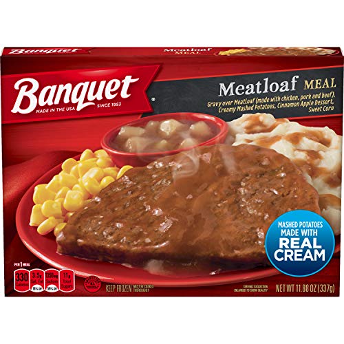 Banquet Banquet Classic Meatloaf Frozen Single Serve Meal, 11.88 Ounce, 11.88 Ounce (frozen)
