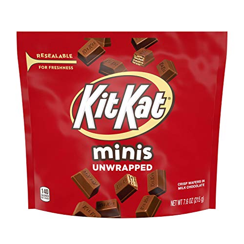 KIT KAT Chocolate Candy, Minis, 7.6 oz Pouch