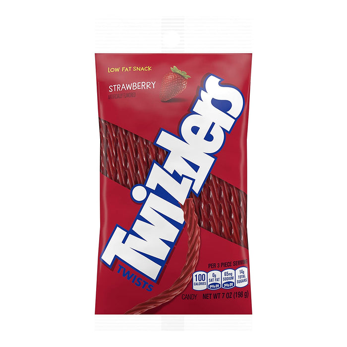 Twizzlers Strawberry Peg Bag 7 oz Single Bag