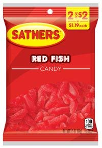 Sathers Red Fish 3.5 (12 count)