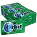 Orbit Spearmint Sugar-Free Chewing Gum 14-Piece 12-Pack Wholesale Case