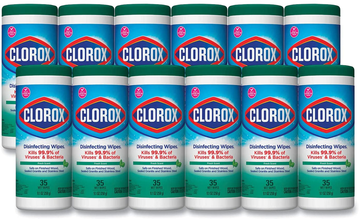 Clorox Disinfecting Wipes 35 Count Tub Wholesale