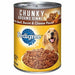 Pedigree Meaty Ground Dinner Chunky Beef Bacon Cheese 13.2-Ounce 24-Can Wholesale Case