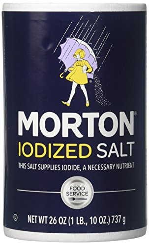 Morton, Iodized Salt, 250 Grams(gm)