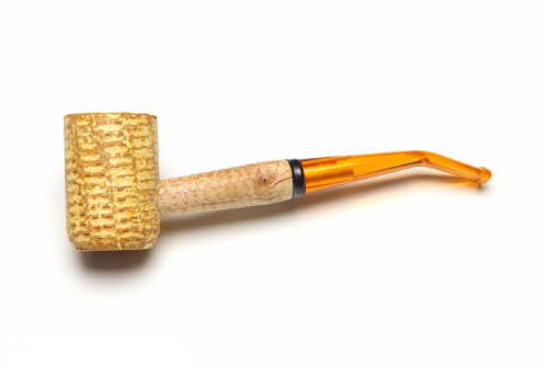Missouri Meerschaum - Legend Corn Cob Tobacco Pipe - Flat, Straight Bit