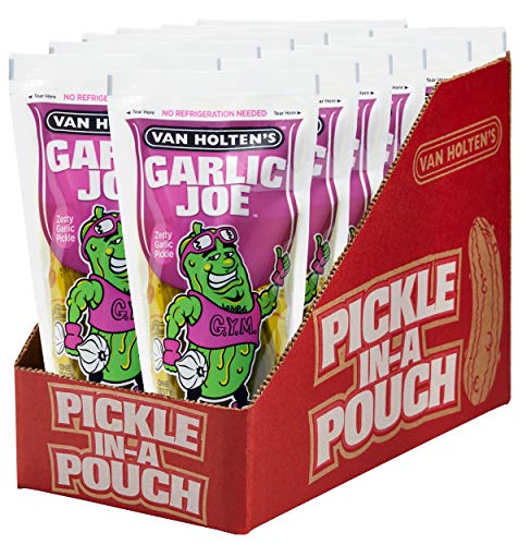 Van Holtens Pickle In A Pouch Garlic Joe - 12 pack