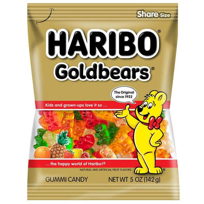 Haribo Gold Bears, 5 Oz Bag