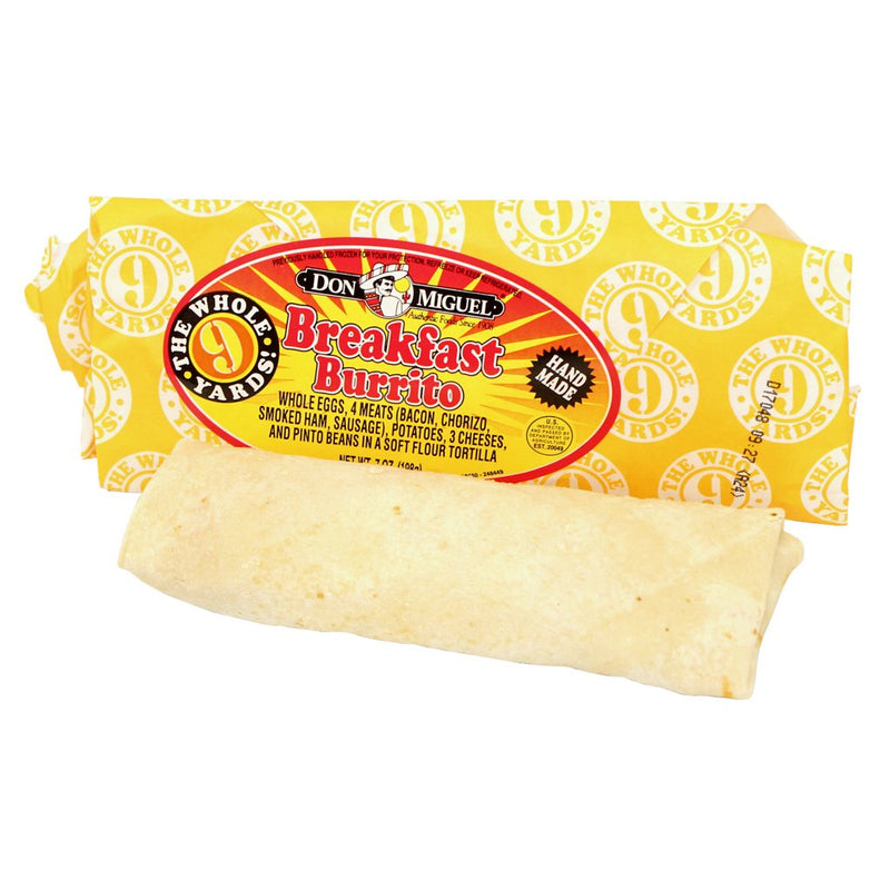 Don Miguel, Whole 9 Yards Breakfast Burrito, 7 oz., (12 count)