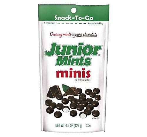 Junior Mints Mini Chocolate Mints 4.5oz Wholesale Bags