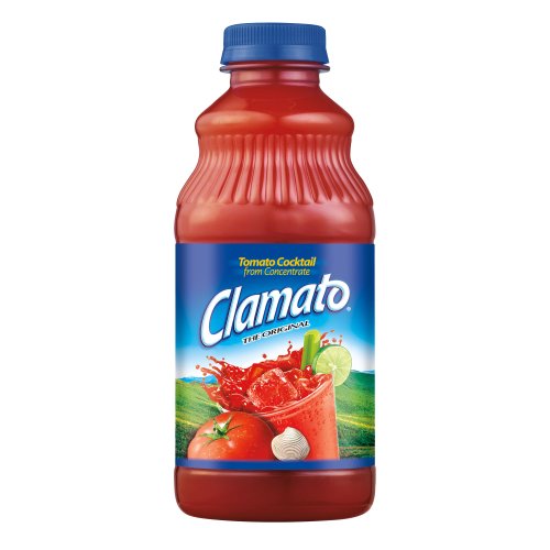 Clamato Tomato Cocktail, 32 Ounce Bottle
