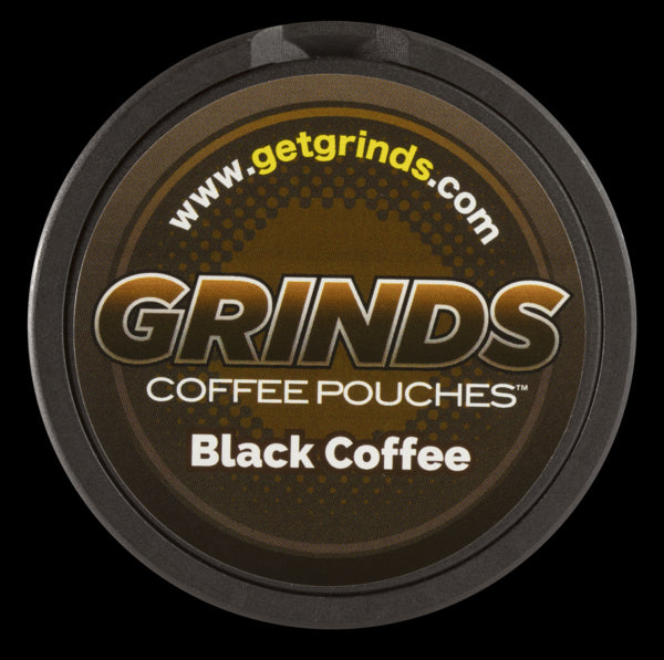 GRINDS BLK COFFEE POUCHES (1-Can)