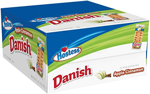 Hostess Apple Cinnamon Danish | 5 Oz | 6 Count