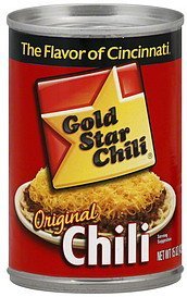 Gold Star Original Chili - Rich & Savory Canned Chili, Cincinnati Favorite 10 oz Can