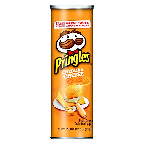 Pringles‚Äö√†√∂‚àö¬ßPotato Crisps Chips, Cheddar Cheese Flavored, 5.5 oz Can