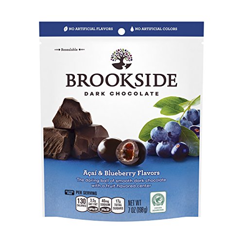 BROOKSIDE Dark Chocolate Candy, Acai & Blueberry, 7 Ounce