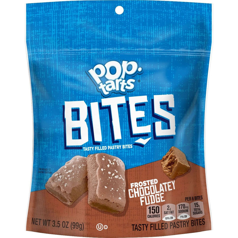 Pop Tart Bites Frosted Chocolately Fudge Pack of 6