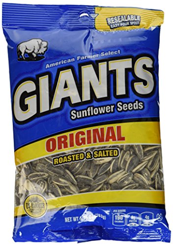 GIANTS Salted Sunflower Seeds 5.75 oz Bag