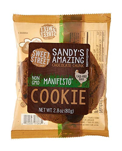 Sweet Street Desserts Sandy's Amazing Chocolate Chunk Manifesto Cookie Iw, 2.8 Oz