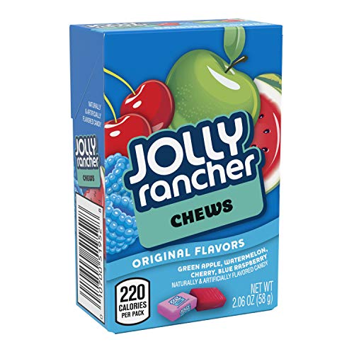 JOLLY RANCHER Chews Candy, Original Flavors (Pack of 12)