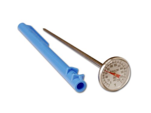 Taylor Precision Products Standard Grade Thermometer (1-Inch Dial)
