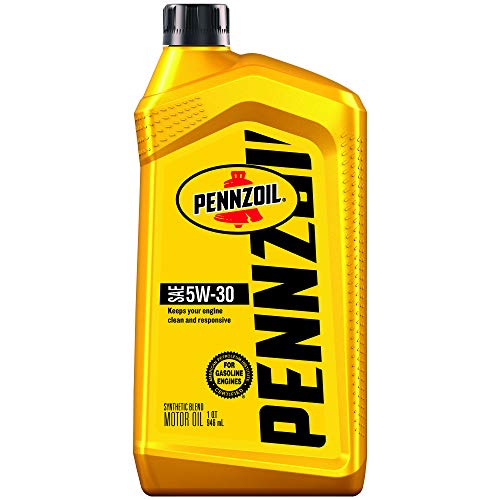 Pennzoil (550035091-6PK) SAE 5W-30 Motor Oil API GF-5 - 1 Quart, (Pack of 6)