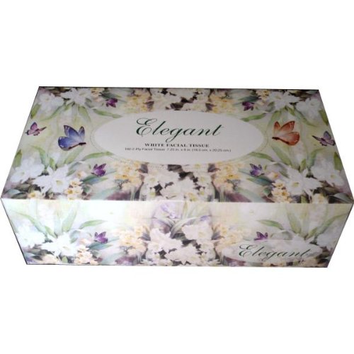 Elegant Essentials Facial Tissue 160 Sheets Elegant