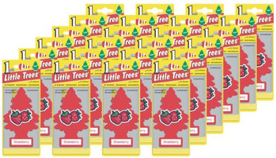 Little Trees Car Freshener U1P-10312 Strawberry Air Fresheners