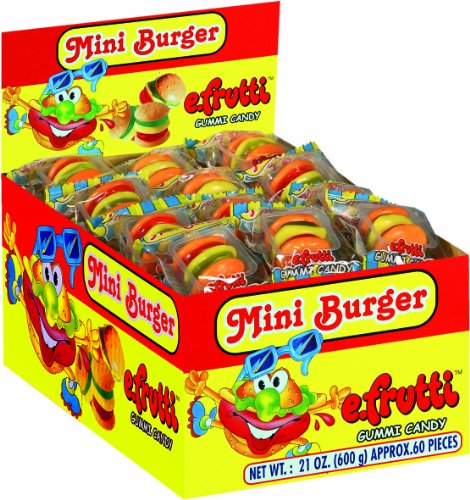 E.Frutti Mini Burger 60 Per Box