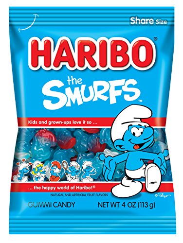 Haribo Candy, The Smurfs, 4 Ounce