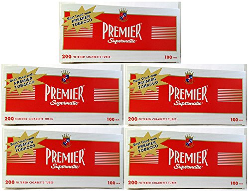 Premier Tube Red 100 200ct Single Box