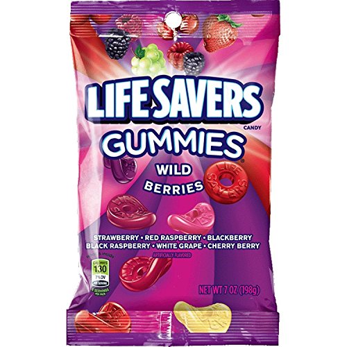Life Savers Gummie Bundle - 5 Flavors and Wild Berries (2) 7oz bags