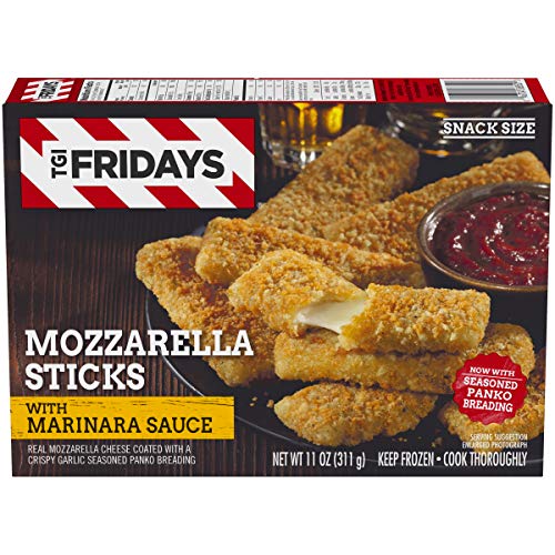 TGI Fridays Mozzarella Sticks with Marinara Sauce (11 oz Box)