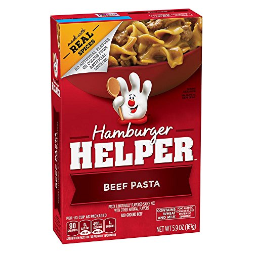 Betty Crocker Hamburger Helper, Beef Pasta Hamburger Helper, 5.9 Oz Box