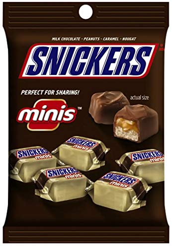 SNICKERS Minis Size Chocolate Candy Bars 4.4-Ounce Bag