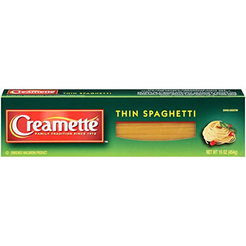 Creamette Pasta, Thin Spaghetti 16 oz Box