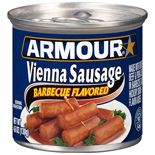 Armour Vienna Sausauge Bbq 4.6 oz Single Can