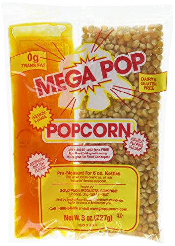 MEGA-POP 8 oz. corn kit for 6 oz popper (36 Count)