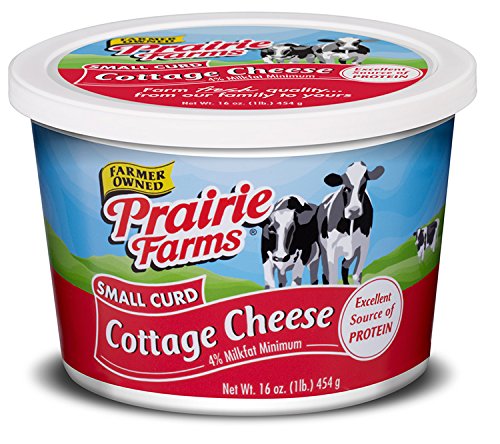 Prairie Farms Dairy Cottage Cheese Small Curd, 1 lb