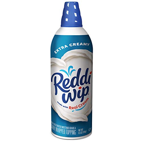 Reddi-wip Extra Creamy Whipped Dairy Cream Topping, Keto Friendly, 6.5 oz.