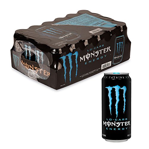 Monster Energy Lo Carbonated 24 Cans 384 fl.oz, 384 fl. oz.