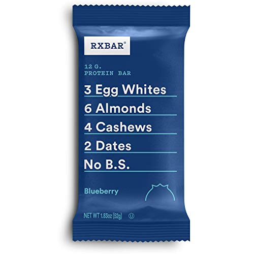 RXBAR Blueberry Protein Bar 1.83 Ounce (Pack of 12)